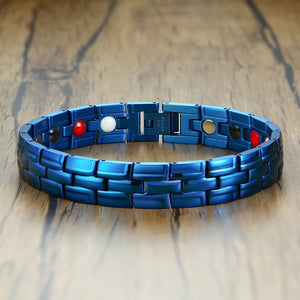 Therapeutic Magnetic Bracelet - Brilliant Blue