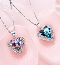 Load image into Gallery viewer, Swarovski &quot;Heart of an Angel&quot; Necklace