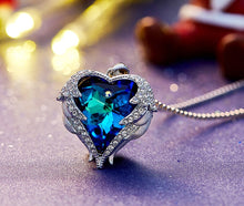 Load image into Gallery viewer, Swarovski &quot;Heart of an Angel&quot; Necklace